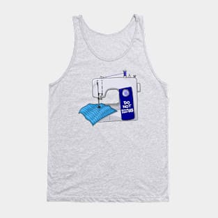 Do Not Disturb Sewing Machine Tank Top